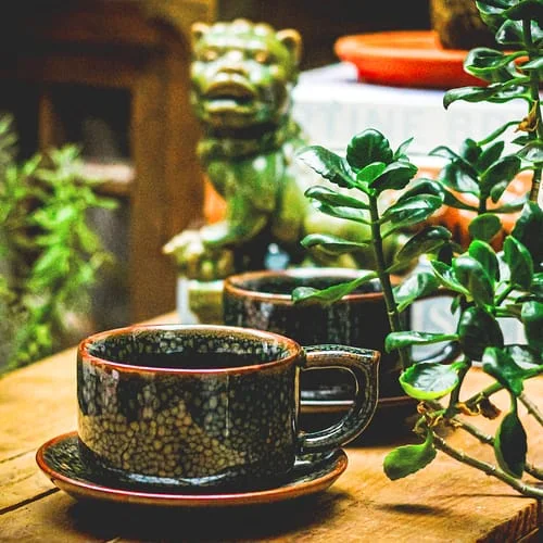 Customer photo review of Wood Coffee Cup