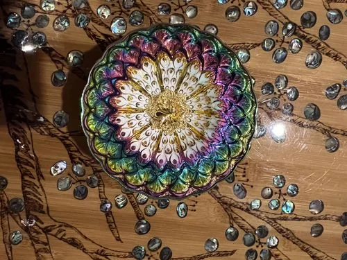 Customer photo review of Vivid Peacock