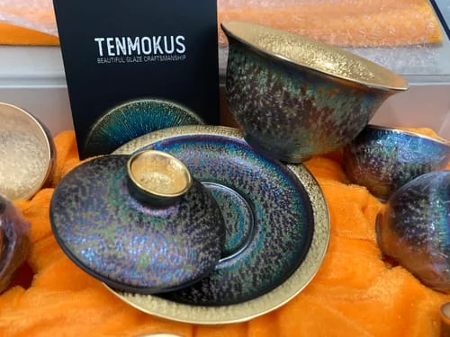 Customer photo review of Golden Magic Tea Set