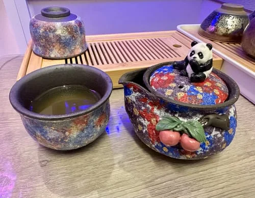 Customer photo review of Celestial Bloom Teapot