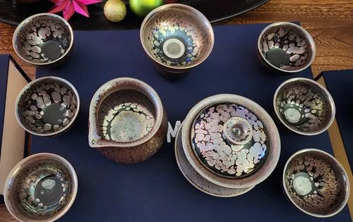 Customer photo review of Succulent Tea Set