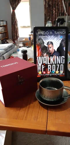 Customer photo review of Raindrops Coffee Cup