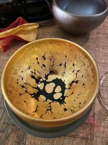Customer photo review of Gold Teapot