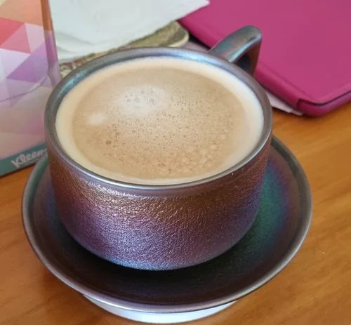 Customer photo review of Aurora Coffee Cup
