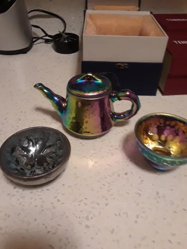Klantenrecensie met foto van de Fairy-theepot