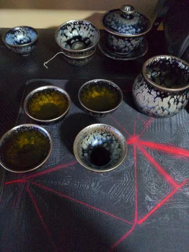 Customer photo review of Snowflake Tea Set