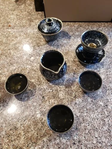 Customer photo review of Snowflake Tea Set