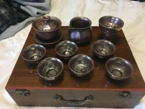 Customer photo review of Succulent Tea Set