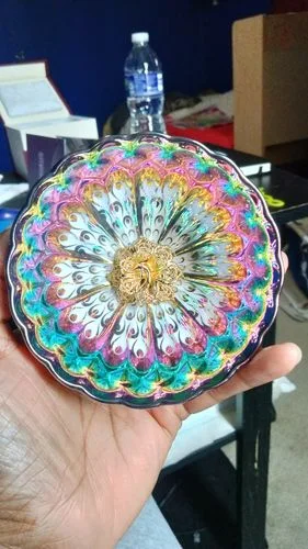 Customer photo review of Vivid Peacock