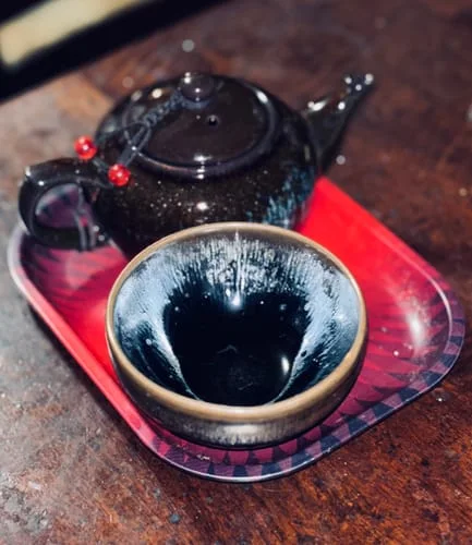 Customer photo review of Galaxy Teapot