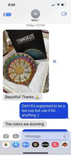 Customer photo review of Vivid Peacock