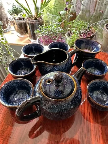 Customer photo review of Iceberg Tea Set