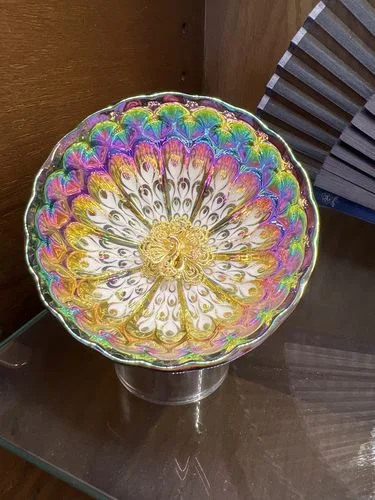 Customer photo review of Vivid Peacock