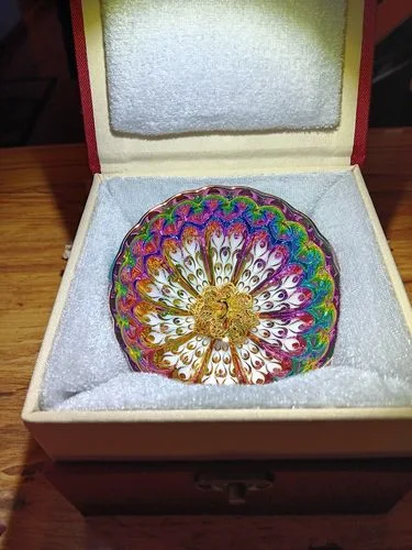 Customer photo review of Vivid Peacock