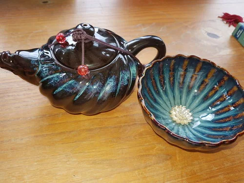 Customer photo review of Palm Teapot
