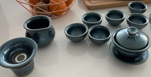 Customer photo review of Glacier Tea Set
