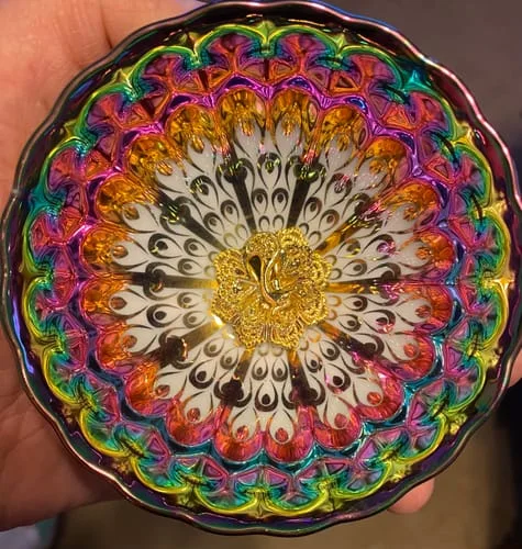 Customer photo review of Vivid Peacock