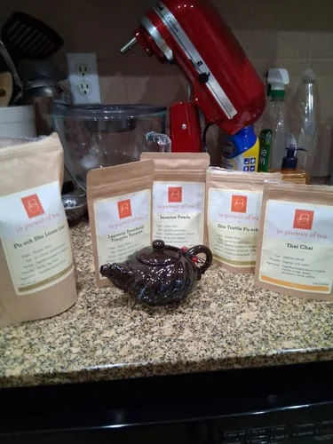 Customer photo review of Palm Teapot